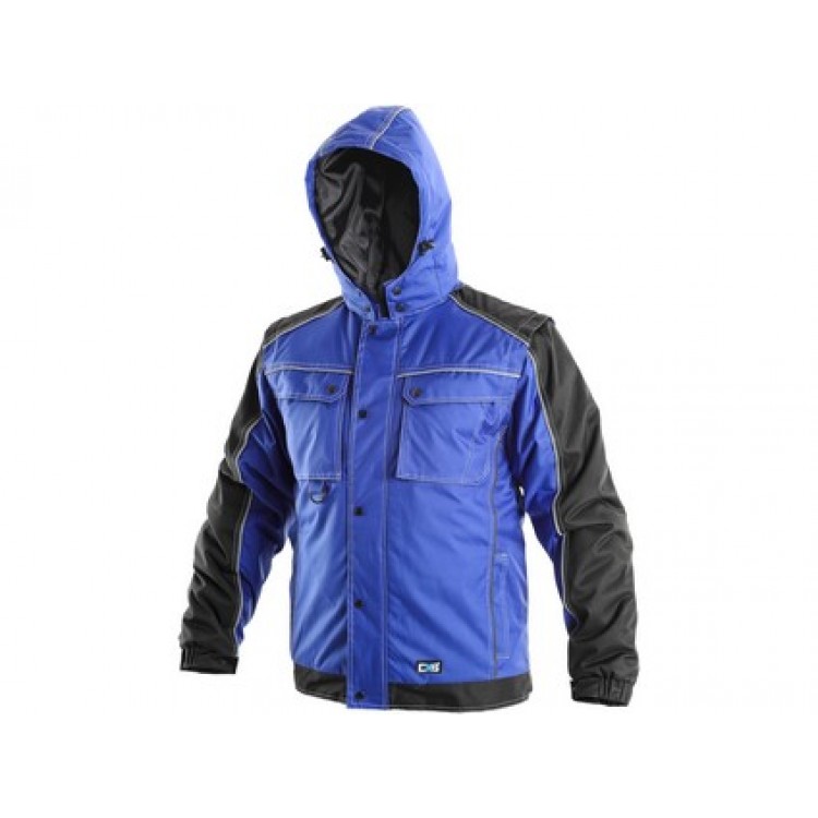 Zimná bunda CXS IRVINE 2v1,pánska, modro-čierna